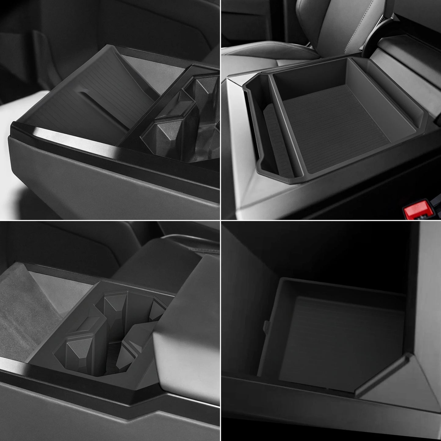 Tesla Cybertruck Center Console Organizer | Premium Storage Solution Set