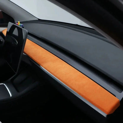 Alcantara Dashboard + Door Cover for Model 3/Y 2021-2023