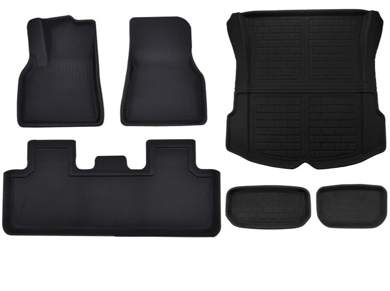 Tesla Model 3 Waterproof Floor Liner & Trunk/Frunk Mats Set