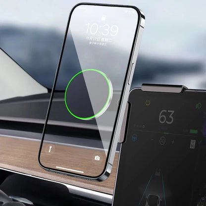 Car Phone Mount Holder/Magsafe Wireless Charger for Model 3/Y