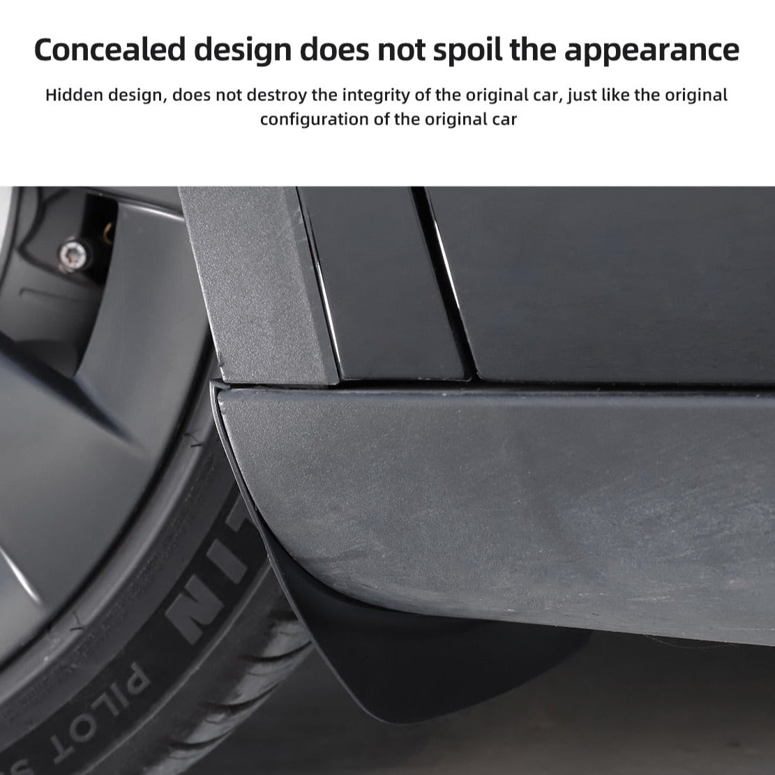 Invisible Mud Guards for Tesla Model 3/Y 2020-2023