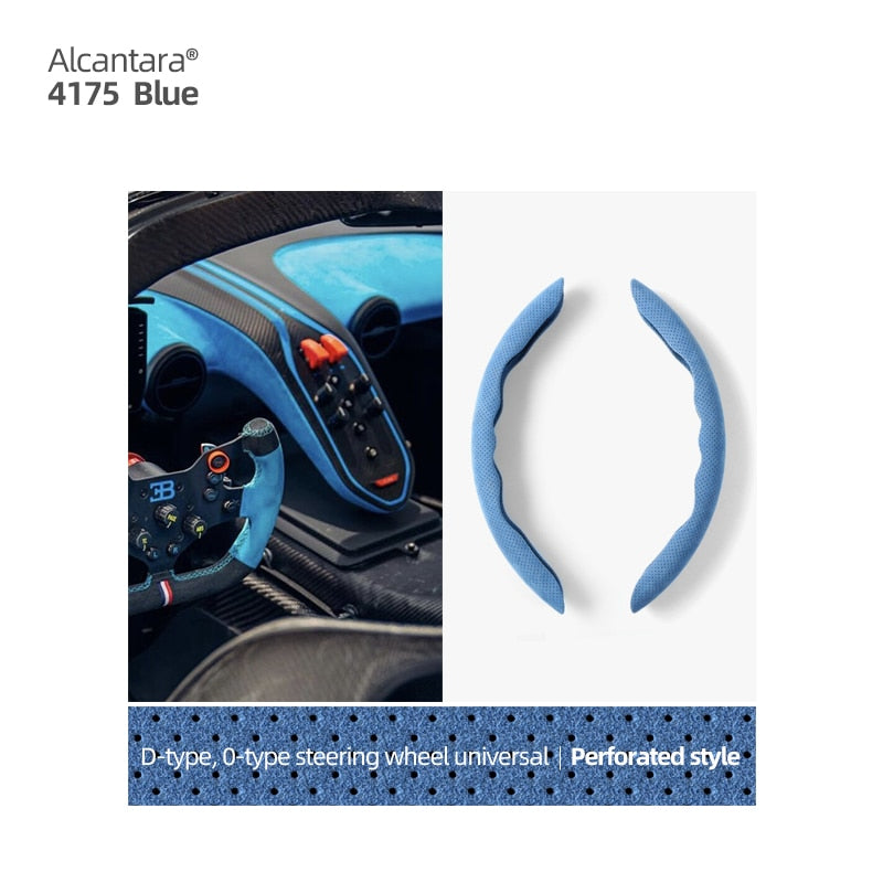 Alcantara Steering Wheel Cover for Tesla Model 3/Y 2019-2023