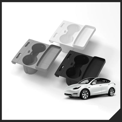 Multi-function Central Cup Holder Storage Box for Tesla Model 3/Y 2021-2023