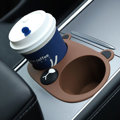 Bear Cup Holder for Model 3/Y 2021-23