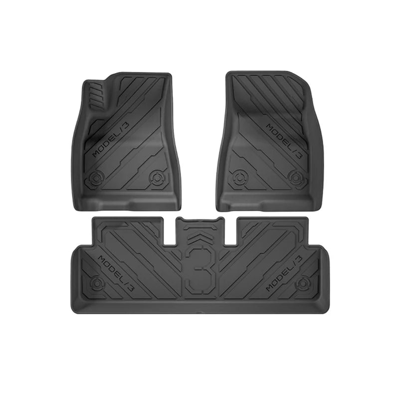 Premium Heavy Duty Double Layer Floor Mat Set For Model 3 Highland 2024+