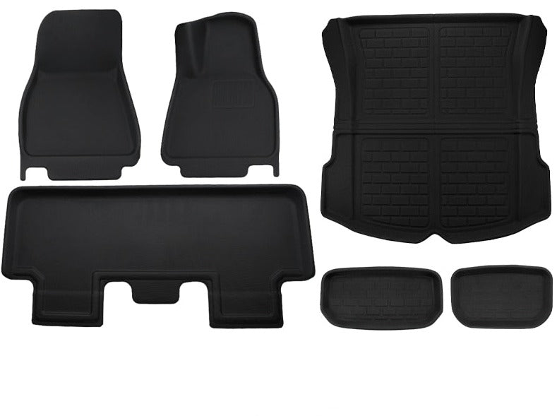 Tesla Model 3 Waterproof Floor Liner & Trunk/Frunk Mats Set