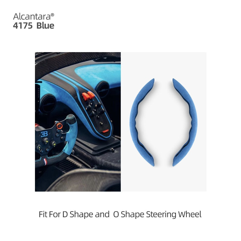 Alcantara Steering Wheel Cover for Tesla Model 3/Y 2019-2023