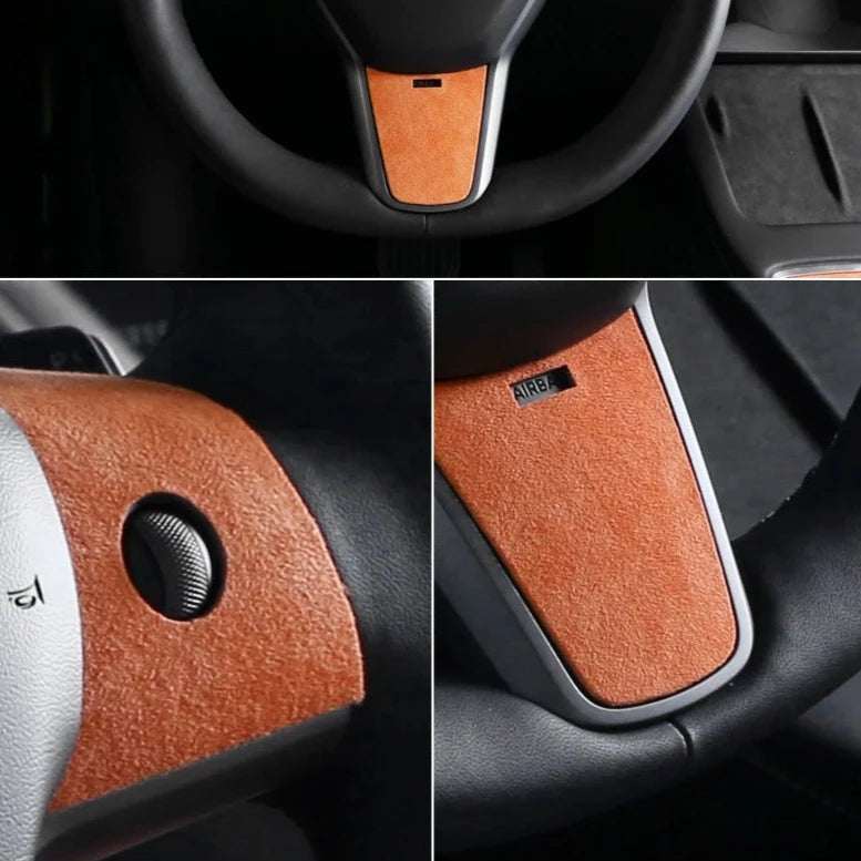 Alcantara Interior Wrap Set for Tesla Model 3/Y 2019-2023