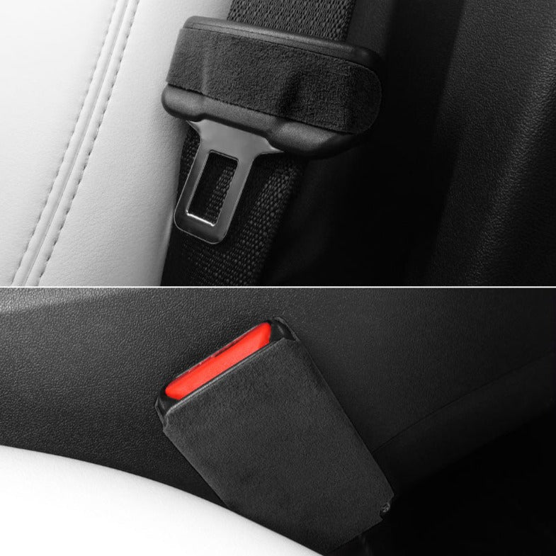 Alcantara Safe Belt Buckle Sticker for Tesla Model 3/Y