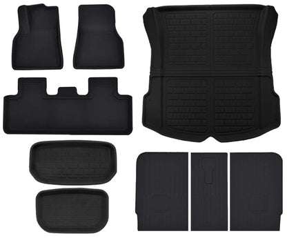 Tesla Model 3 Waterproof Floor Liner & Trunk/Frunk Mats Set