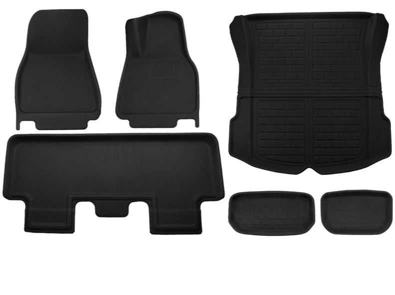 Tesla Model 3 Waterproof Floor Liner & Trunk/Frunk Mats Set