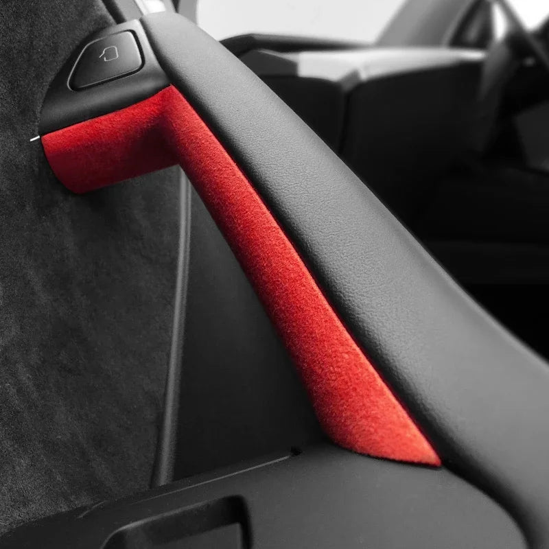 Alcantara Door Handle Cover for Model 3/Y