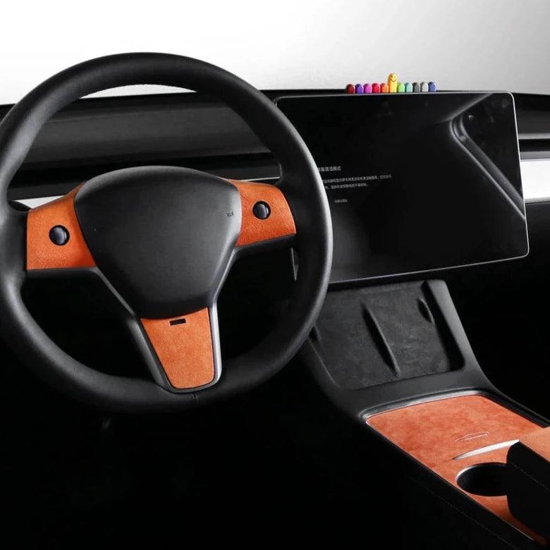 Alcantara Interior Wrap Set for Tesla Model 3/Y 2019-2023