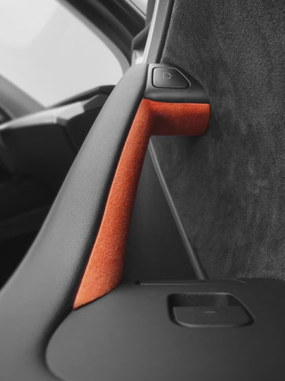 Alcantara Inner Door Handle Cover For Tesla Model 3/Y